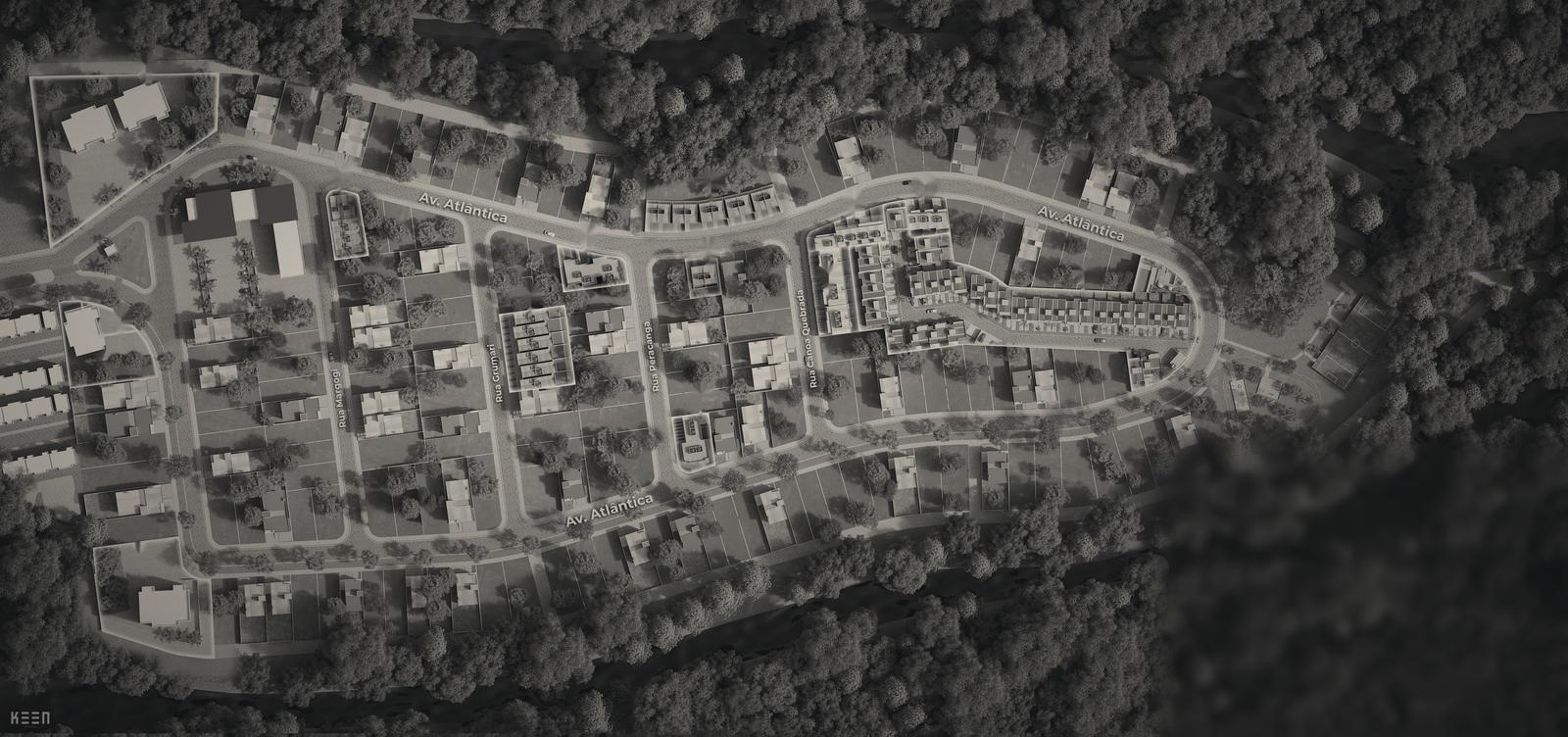 Masterplan da Reserva da Morada, em Morada de Laranjeiras, com os empreendimentos da Elo Urbano